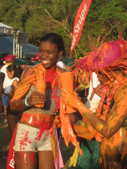 What's J'ouvert without paint?