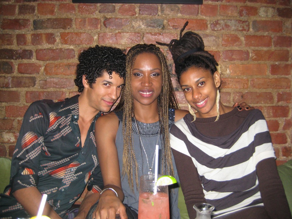 Jamaican dancers in NYC Justin Lynch, Berette Macaulay, Anishka Clarke