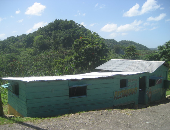 Aunty V's restaurant, the local cook shop