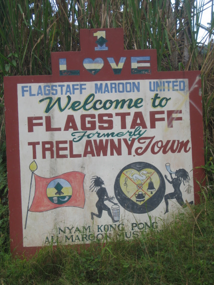 Sign at entrance to Flagstaff