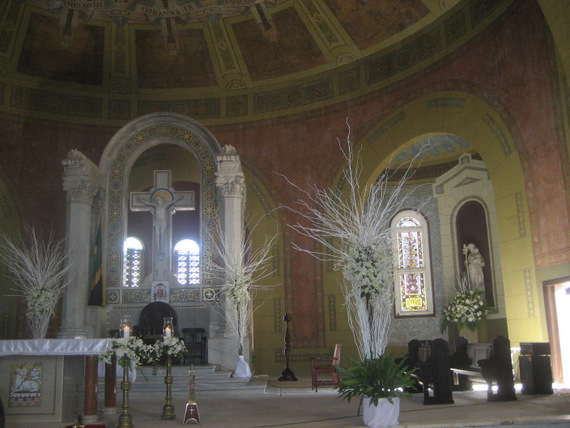 The interior of the Cathedral