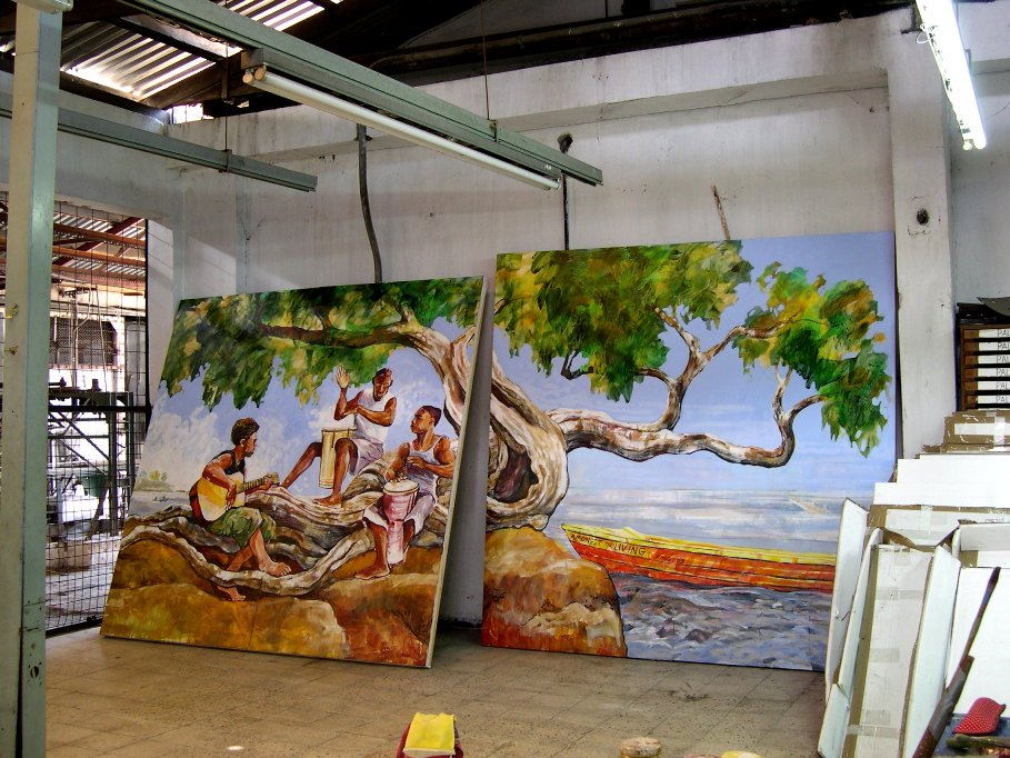 FionaGodfreyMuralPanels1 Mural