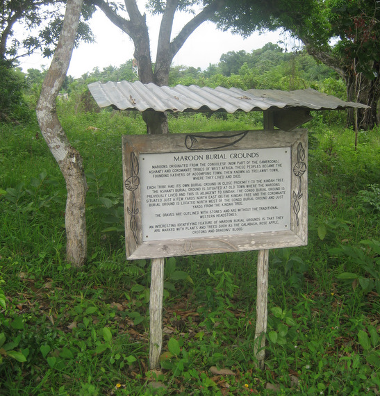 Maroon burial grounds, Accompong