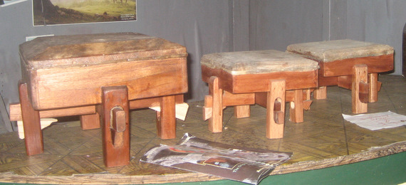 Hand made drums for sale in Accompong