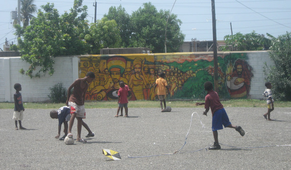 The entertainment & sports venue across the street from the Culture Yard