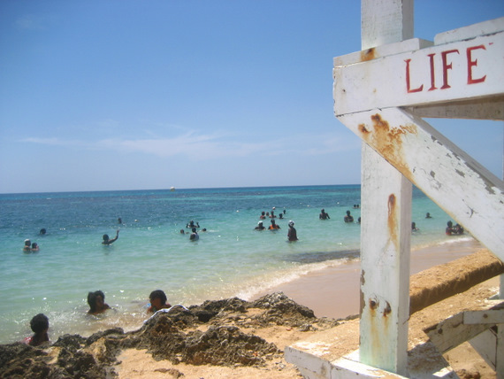 Life guard on duty too...