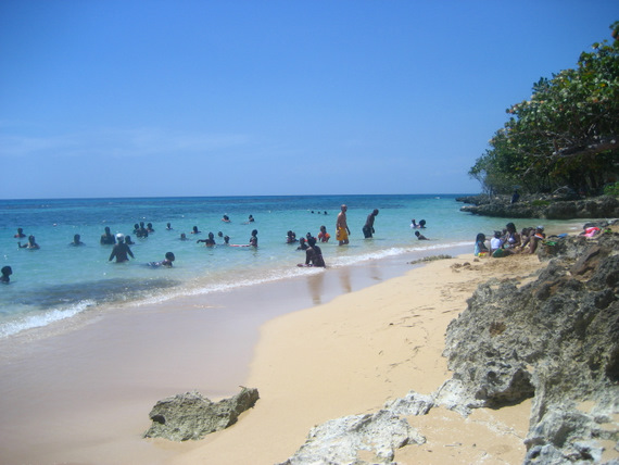 Beach at Font Hill