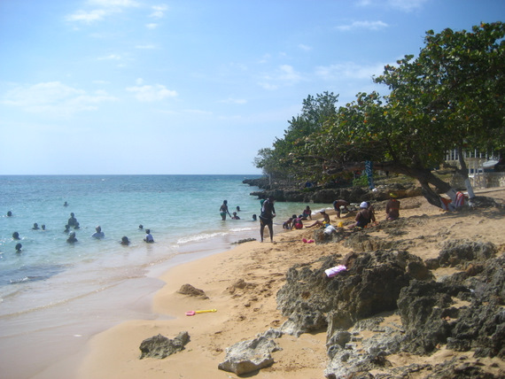 Beach at Font Hill