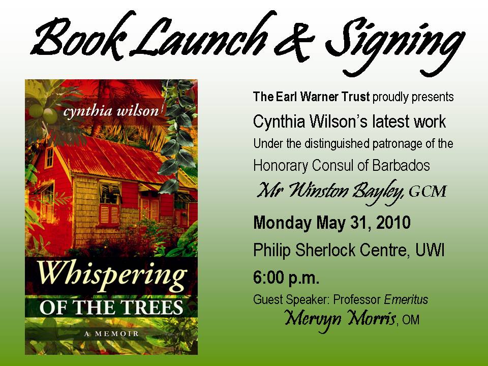 Cynthia Wilson Book Launch
