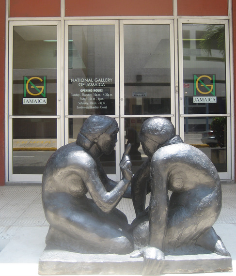 Entrance to the National Gallery