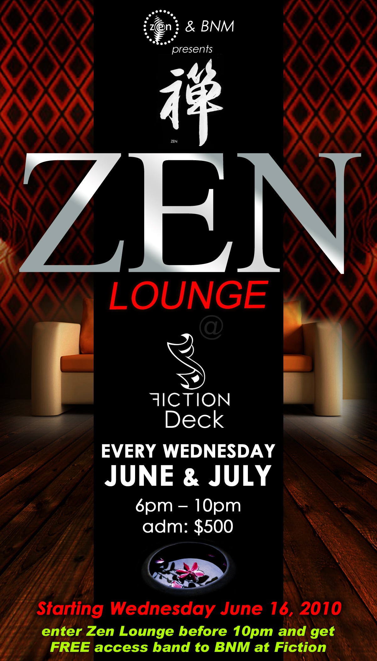 Zen Lounge Returns to Brand New Machine June 16 YardEdge