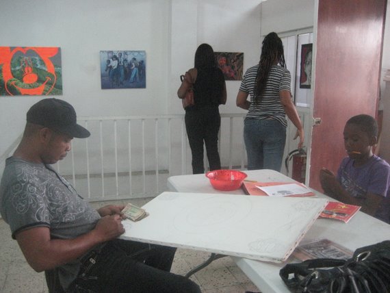 Community art class at Studio 174