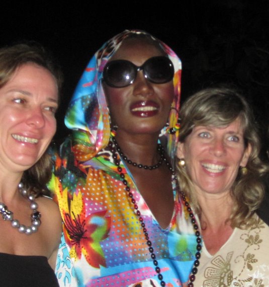 Grace Jones and friends