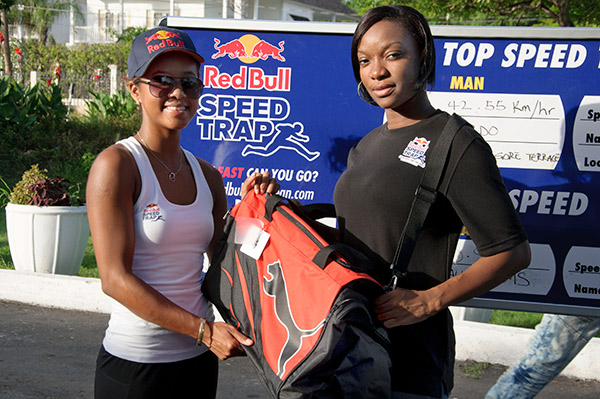 Red Bull Speed Trap - Fastest Female Melissa Green