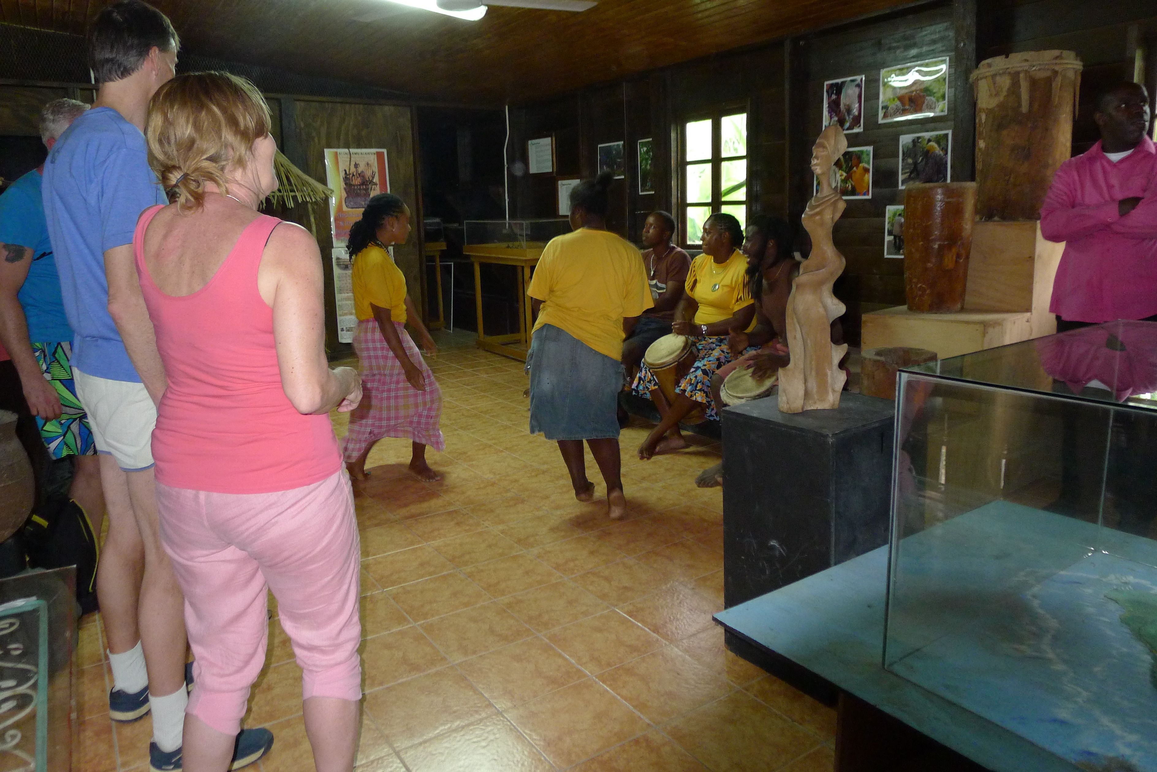 Dancers in Charles Town, Maroon Museum