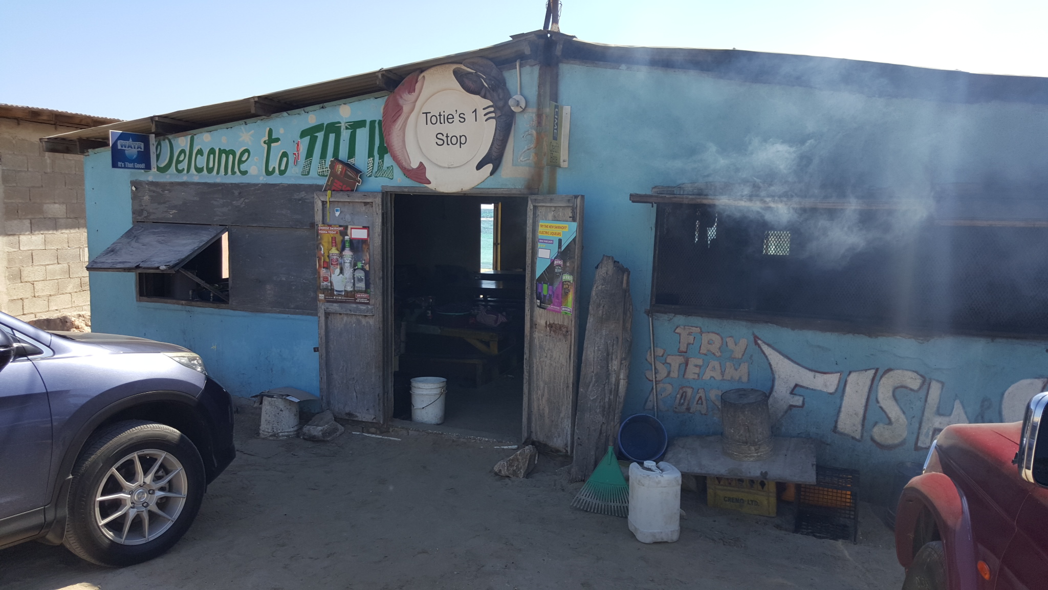 Totie's One Stop, Hellshire Beach, Jamaica