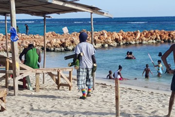 Hellshire Beach, Jamaica