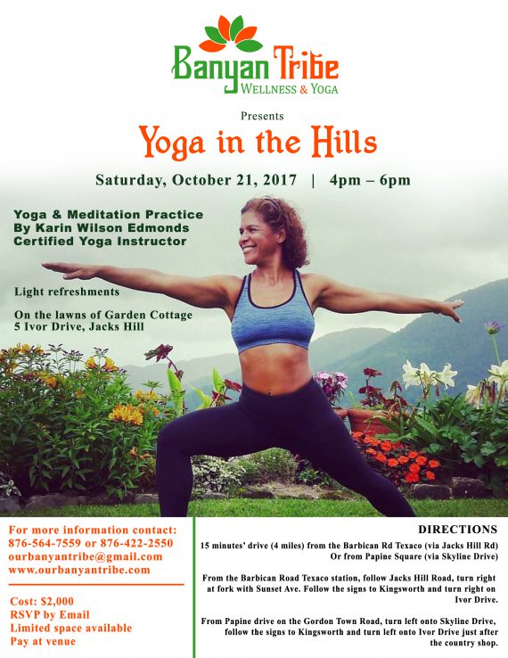 Yoga in the Hills, Kingston, Jamaica