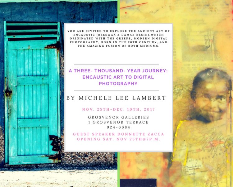 Jamaican Artist Michele Lee Lambert