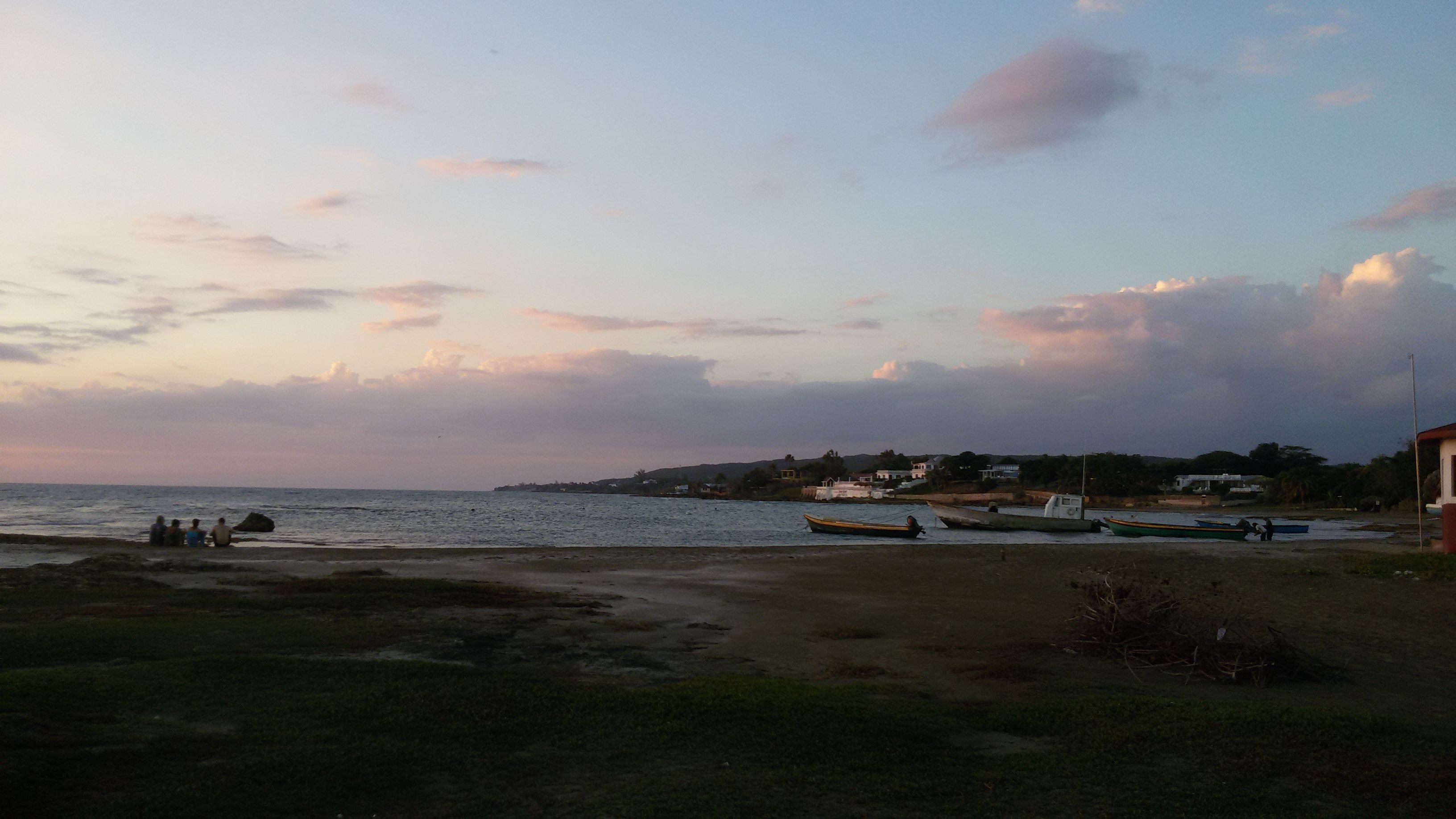 A Jamaican fishing village, Treasure Beach, St. Elizabeth