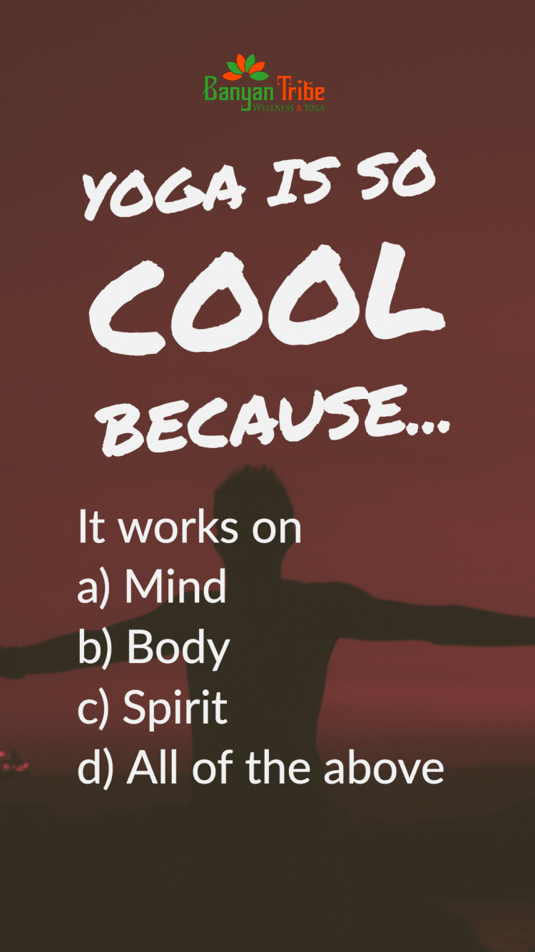 Yoga is cool because